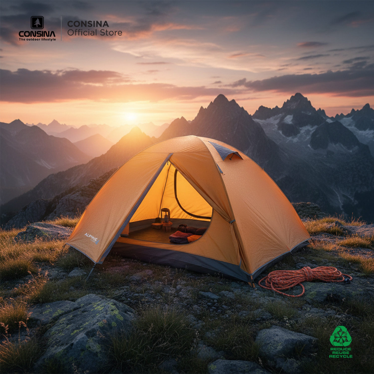 Tent — Consina — The Outdoor Lifestyle