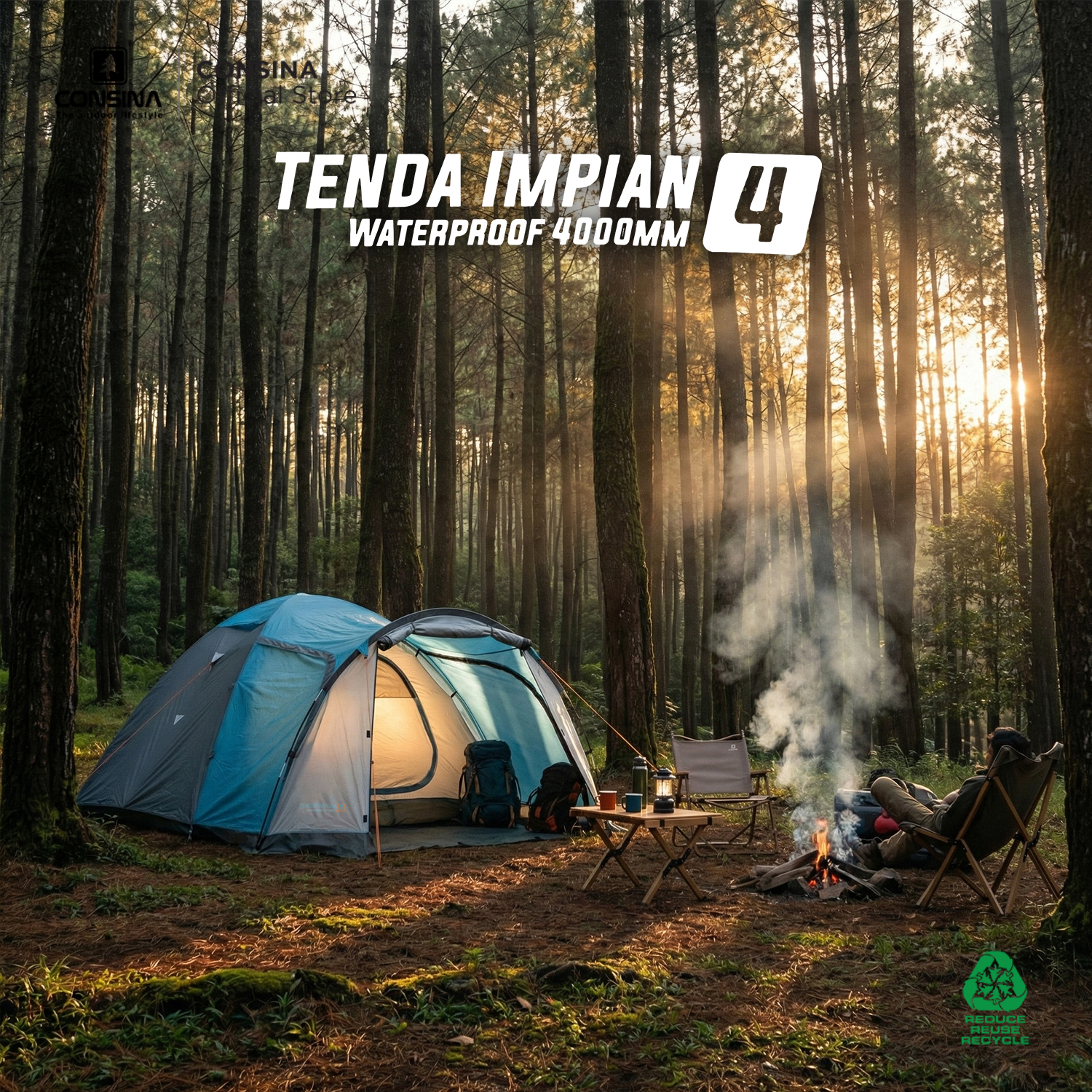 Tent — Consina — The Outdoor Lifestyle