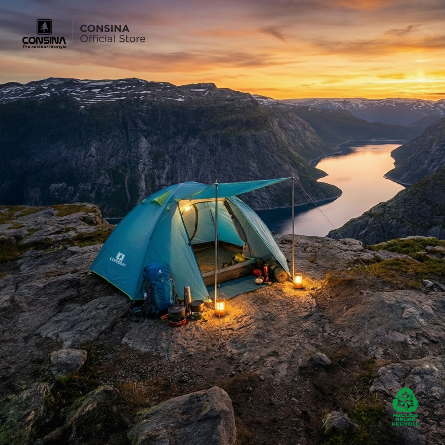 Tent — Consina — The Outdoor Lifestyle
