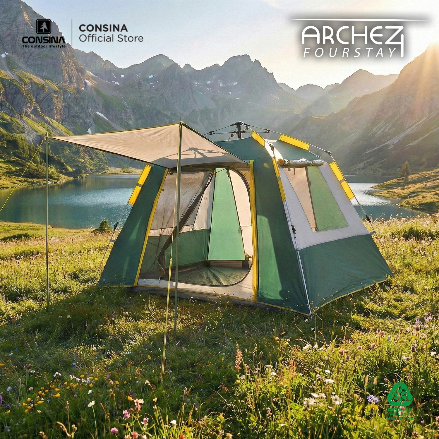 Tent — Consina — The Outdoor Lifestyle